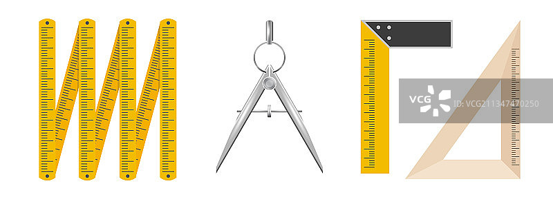 3D测量工具图片素材