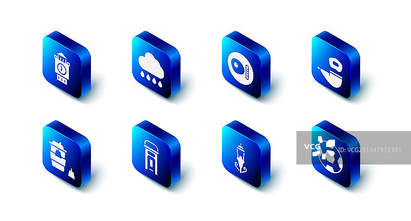 多云转阴，英式早餐烟雾图片素材