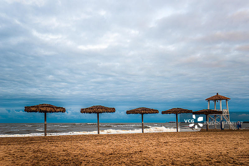 东戴河美景图片素材