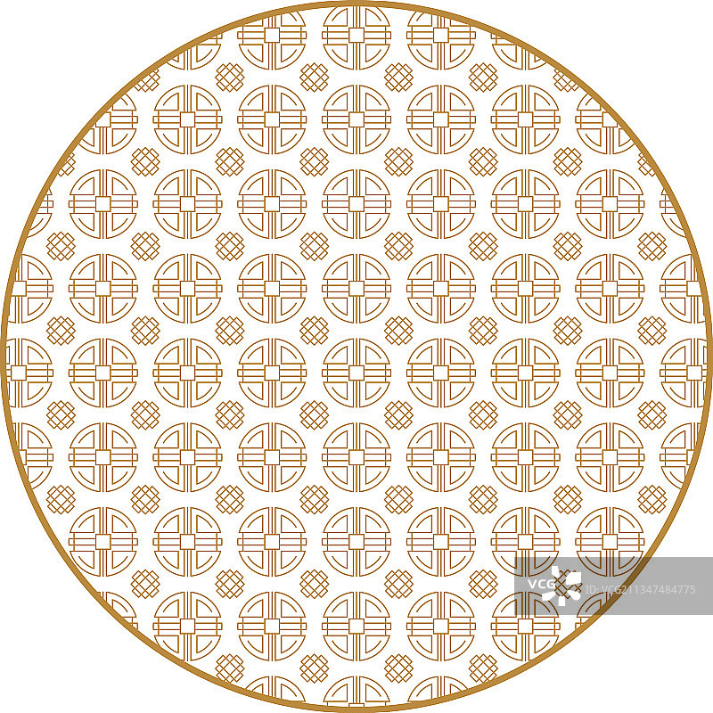 中式装饰元素边框图片素材