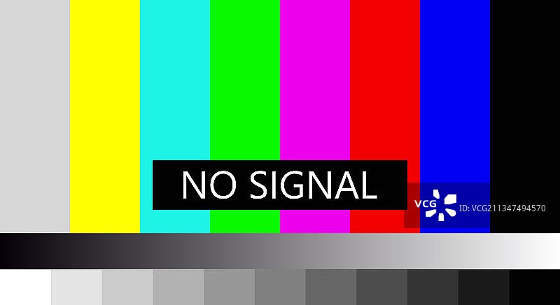 无电视信号屏幕符号图片素材