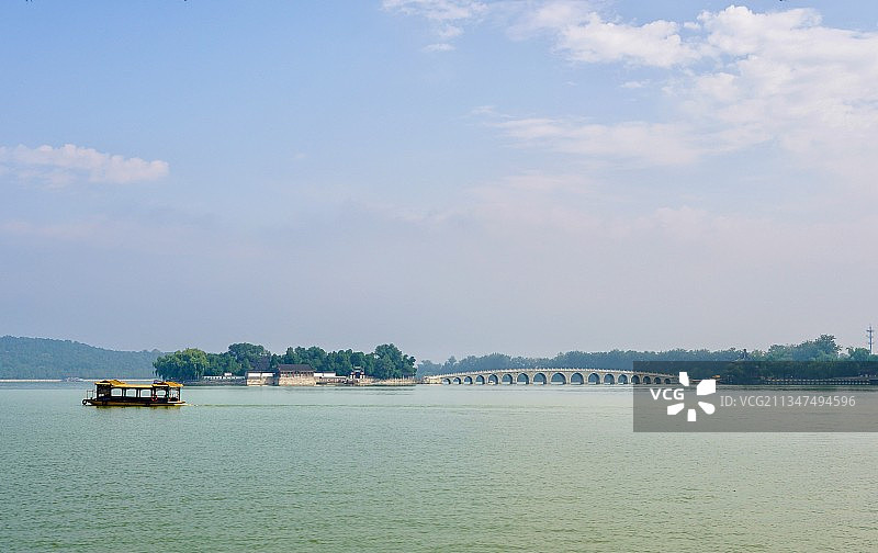 颐和园美景图片素材