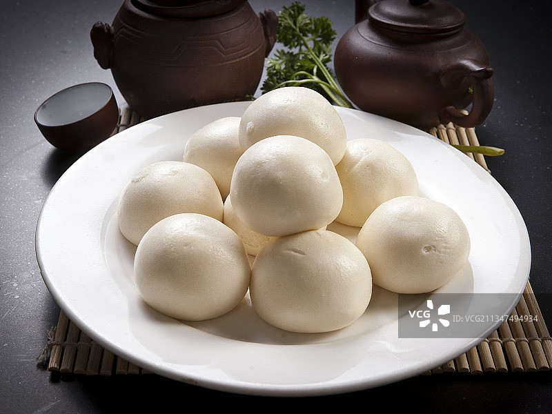 面食豆沙包图片素材