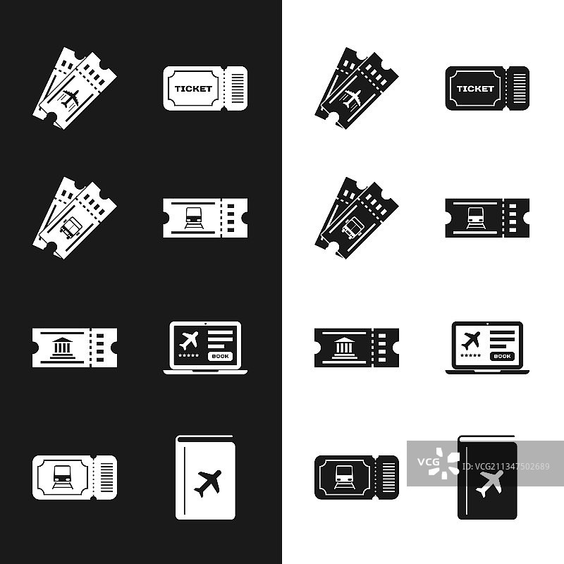 火车票汽车票机票博物馆图片素材