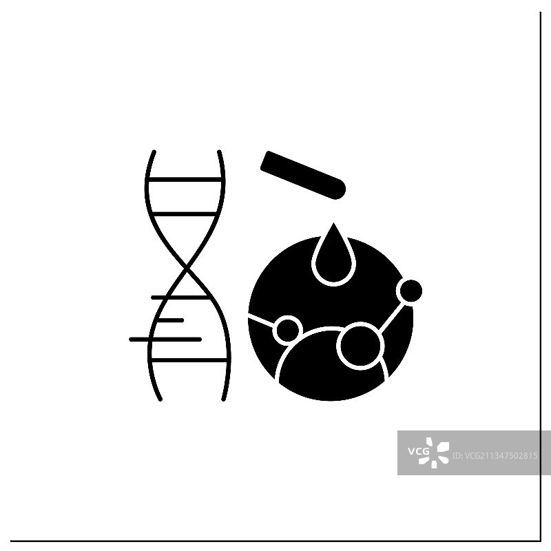 基因突变标志符号图片素材