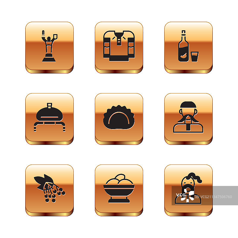 母亲与祖国纪念碑：树枝与荚蒾图片素材