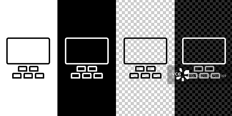 带屏幕和座位的电影院礼堂图片素材