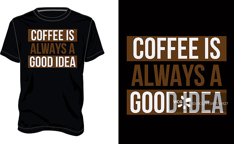 可打印的排版T恤设计图片素材