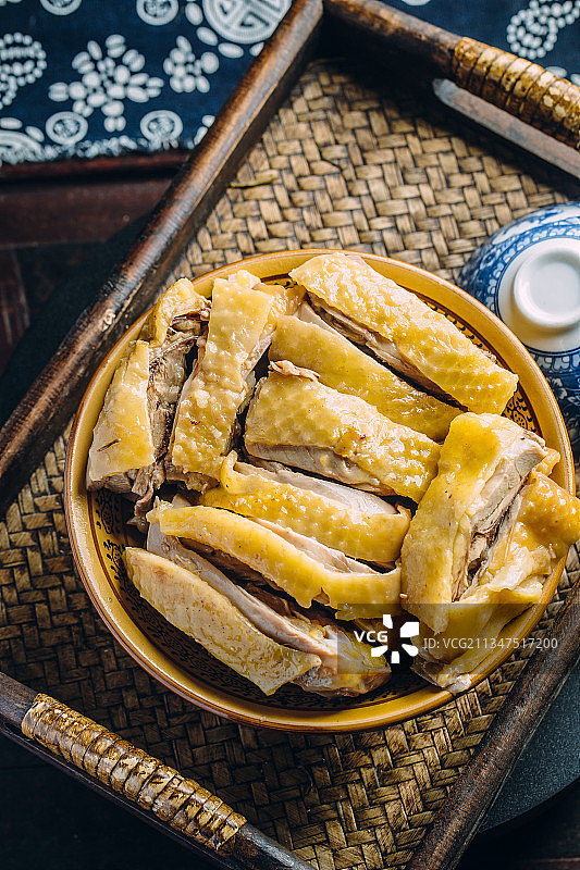 白切鸡美食中式菜肴图片素材