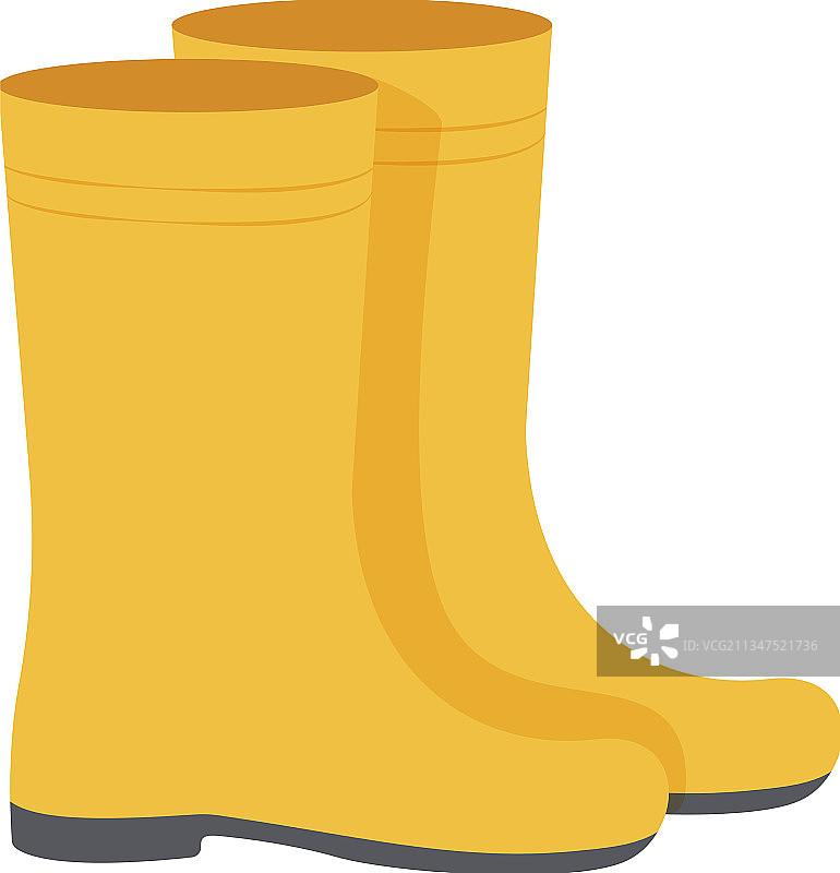 橡胶靴图标图片素材