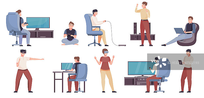 家用电子娱乐设备图片素材