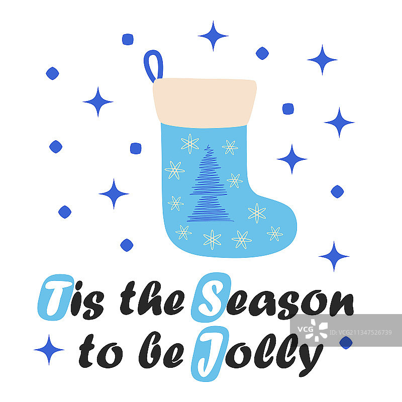 圣诞冬季节日贺卡图片素材