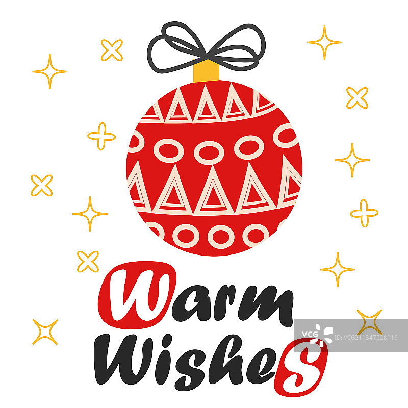 圣诞球和装饰元素图片素材