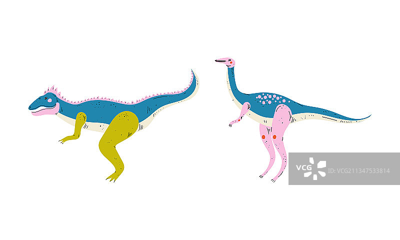 史前生物与侏罗纪恐龙图片素材