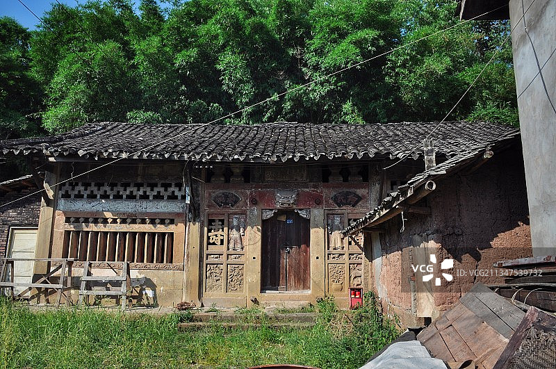 重庆北碚何氏宗祠图片素材