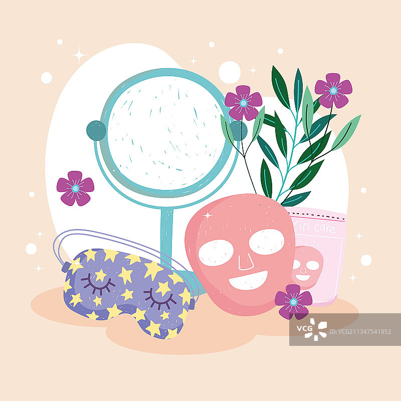 自我保健睡眠眼罩图片素材