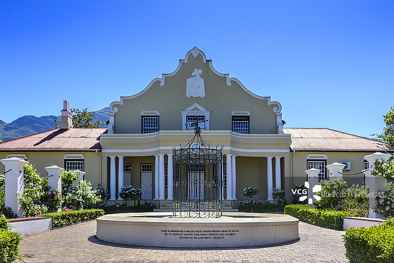 非洲南非西开普省弗朗斯胡克小镇图片素材