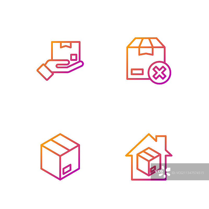 送货上门服务、纸箱图片素材