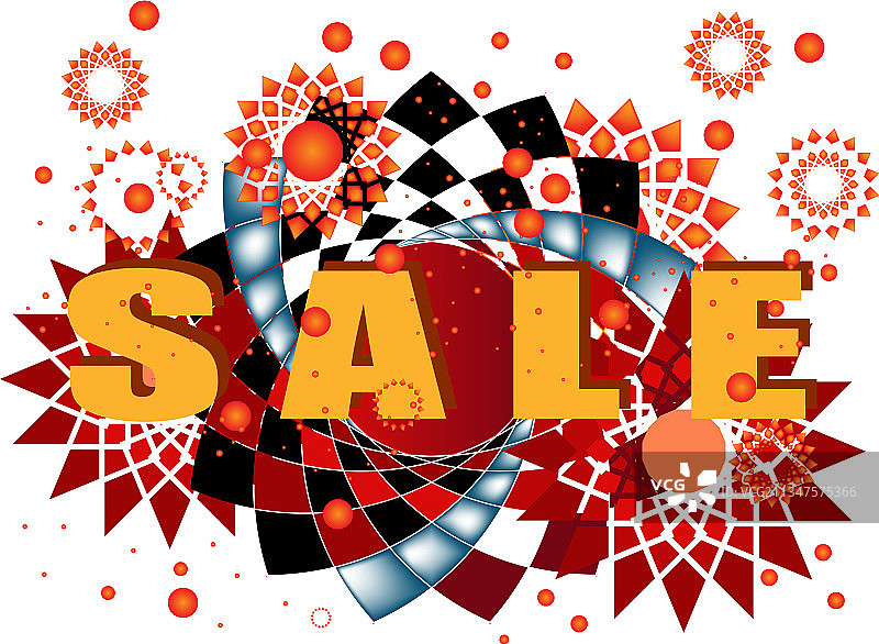 几何色块促销图片素材