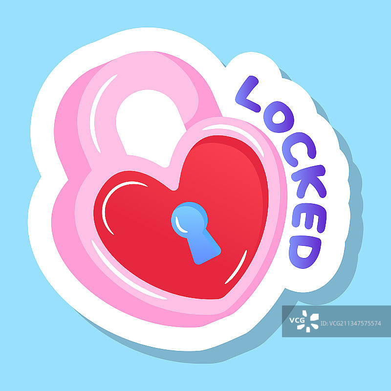 爱情锁图片素材