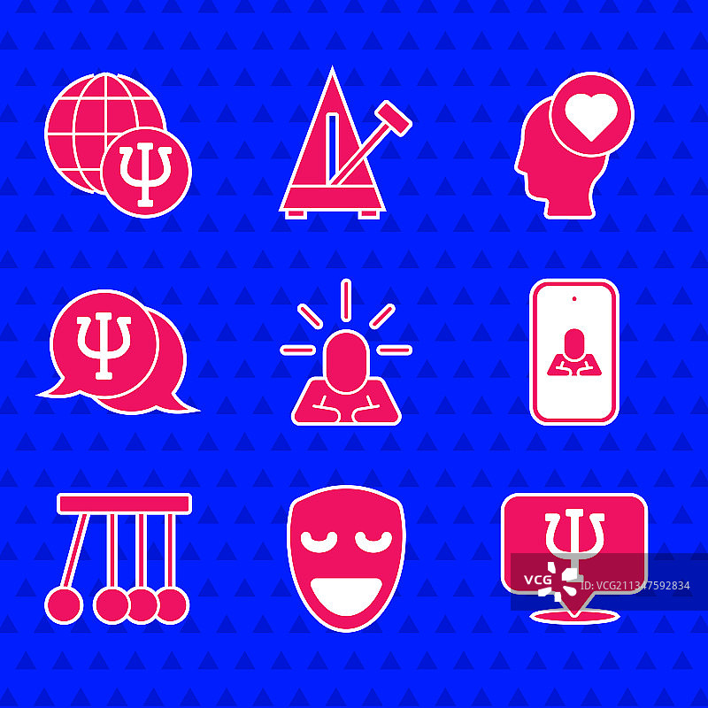 抑郁喜剧面具心理学图片素材