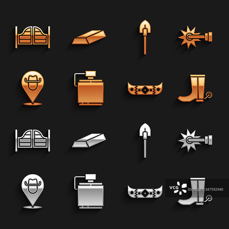 水壶、水瓶、马刺、牛仔靴、皮划艇素材图片素材