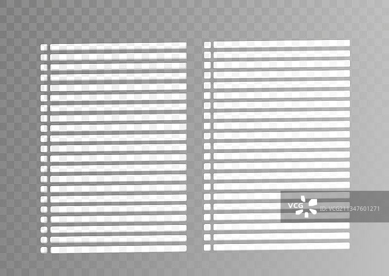 透明叠加窗口和百叶窗阴影图片素材