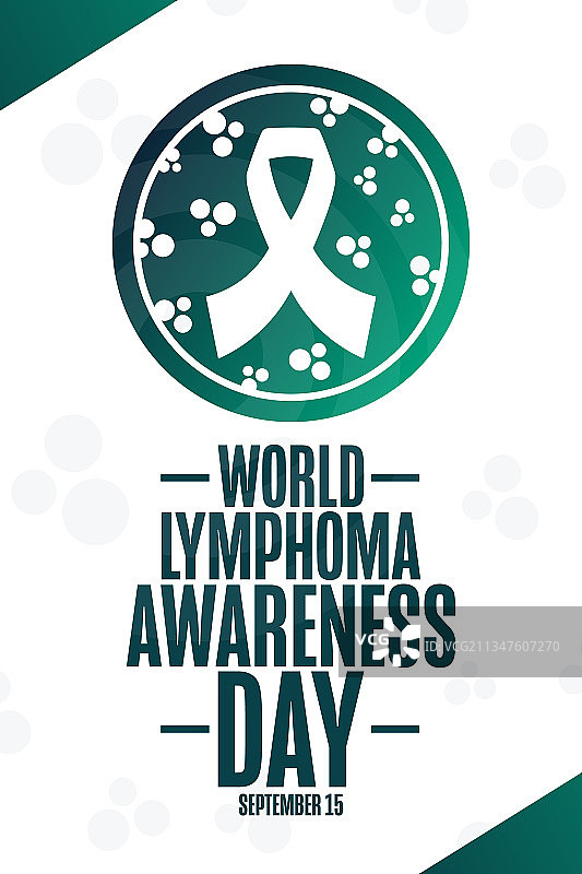 世界淋巴瘤宣传日9月15日图片素材