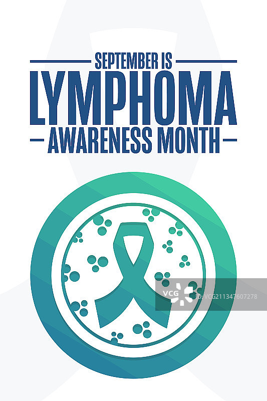 九月是淋巴瘤意识宣传月图片素材