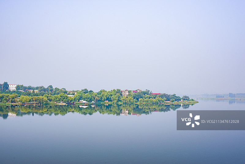 北方水乡图片素材