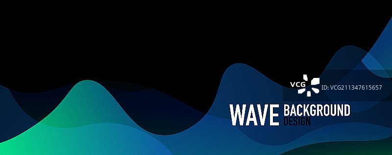 抽象背景-闪亮的流体梯度和图片素材