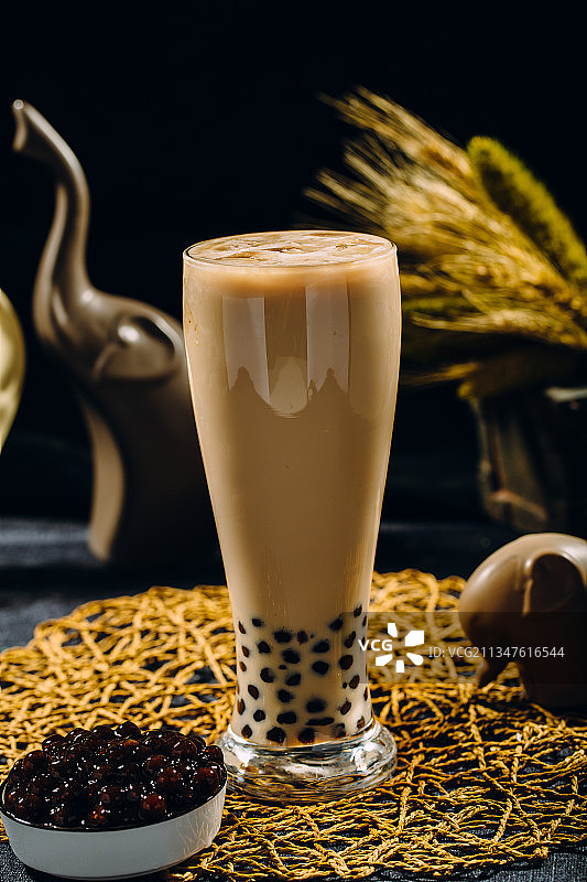 夏季冷饮奶茶美食摄影图片素材