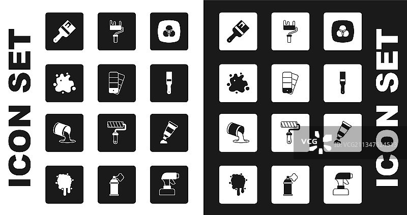 RGB CMYK混色调色板指南图片素材