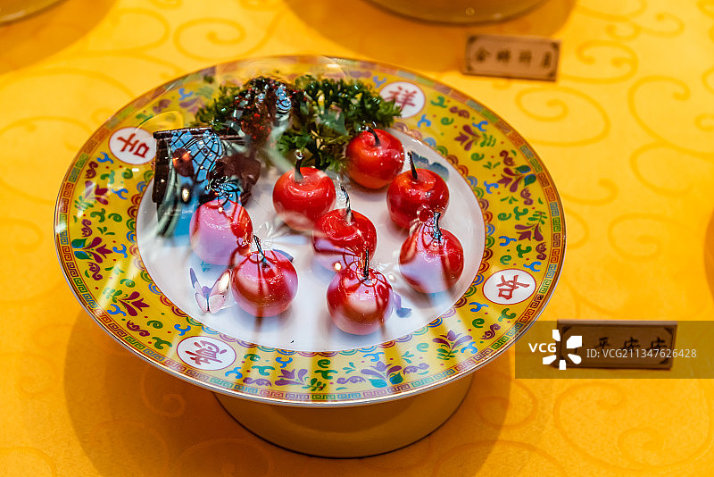 满汉全席辽菜平平安安图片素材