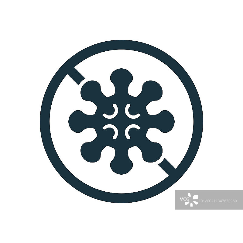 停止病毒细胞流感病毒细菌图片素材