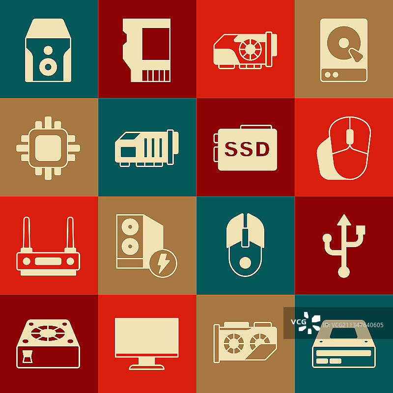 光盘驱动器USB电脑鼠标视频图片素材