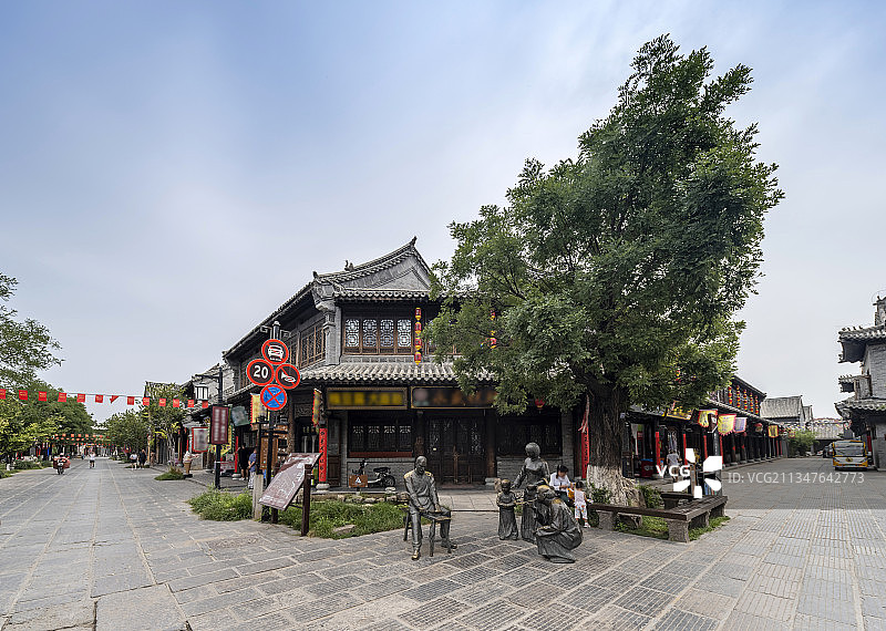 山东潍坊青州古城图片素材