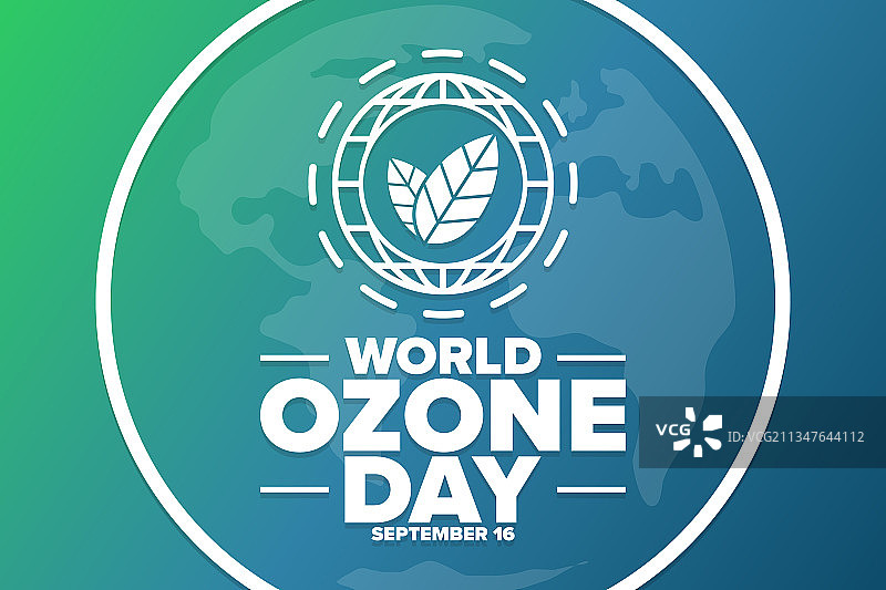 世界臭氧日9月16日国际日图片素材