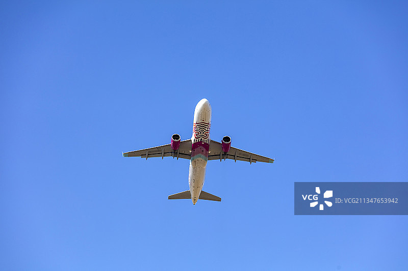 空中的飞机图片素材