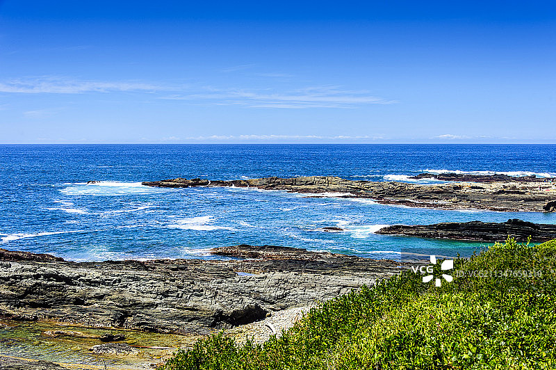 非洲南非花园大道齐齐卡马国家公园海岸线图片素材