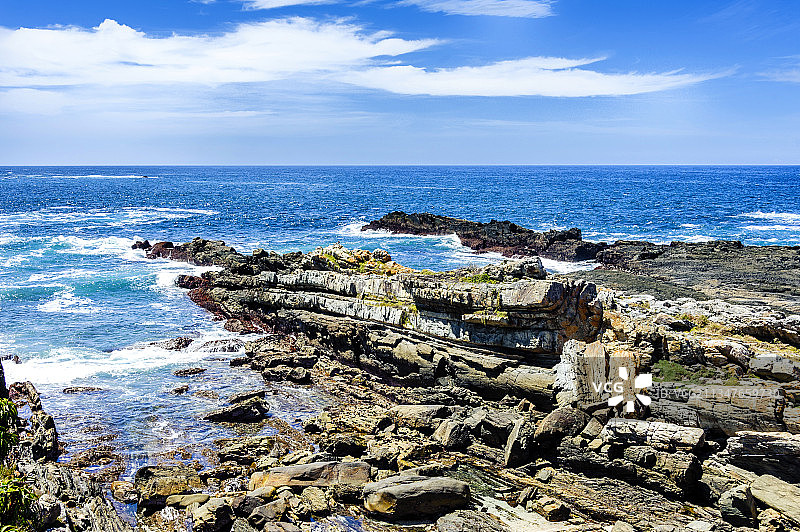 非洲南非花园大道齐齐卡马国家公园海岸线图片素材