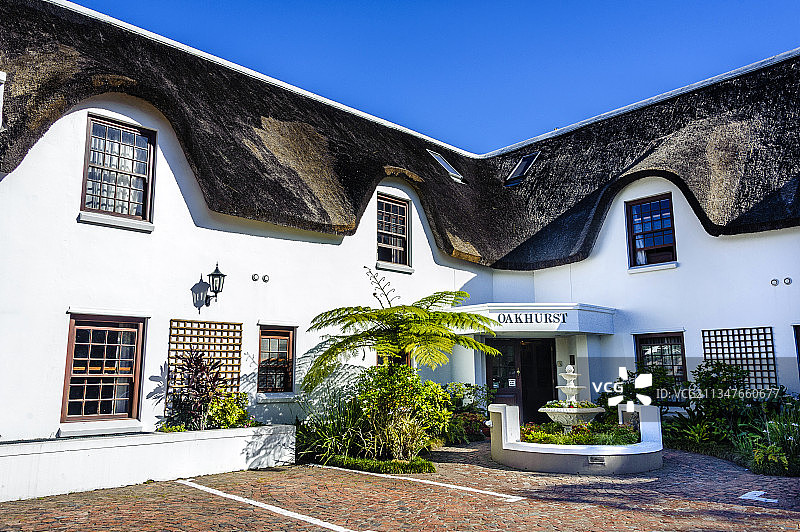 非洲南非乔治英式茅草顶酒店图片素材