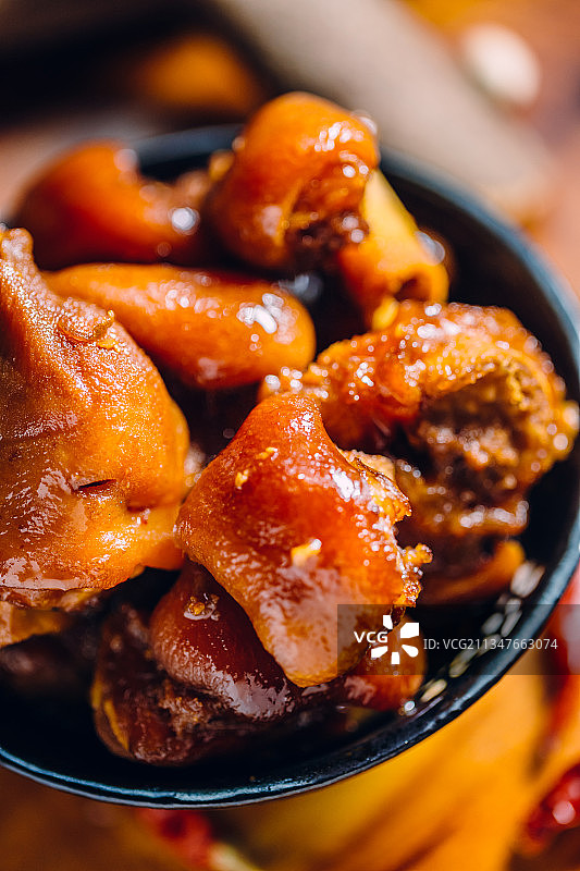 猪蹄美味美食图片素材