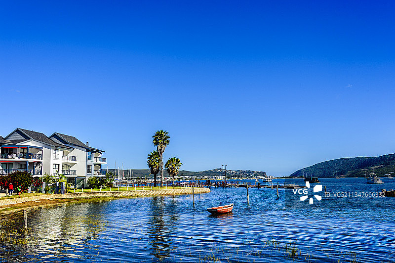 非洲南非克尼斯纳小镇泻湖风光图片素材