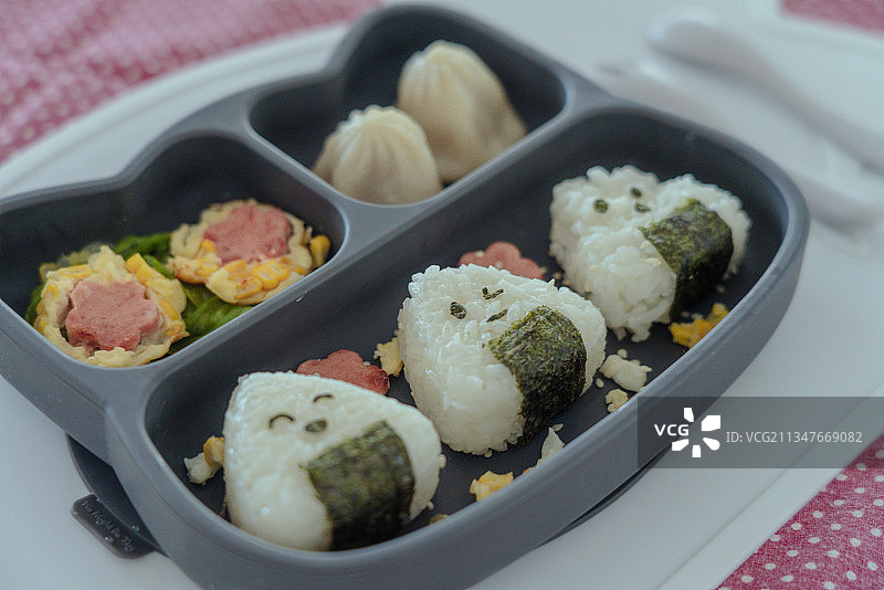 儿童花式营养餐图片素材