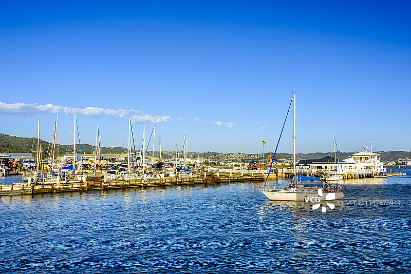 非洲南非克尼斯纳小镇泻湖风光图片素材