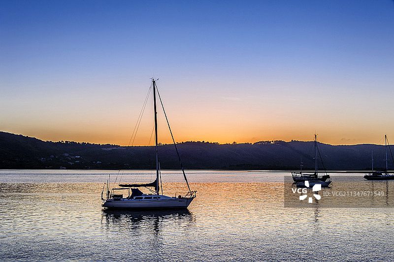 非洲南非克尼斯纳小镇泻湖风光图片素材