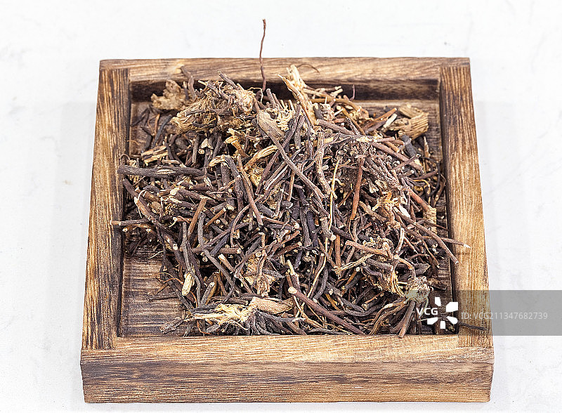 传统中医药材威灵仙图片素材