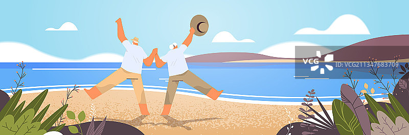 老年夫妇跳舞图片素材