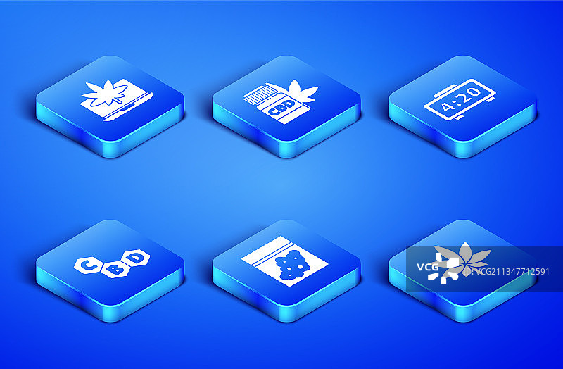 大麻叶、笔记本电脑图片素材